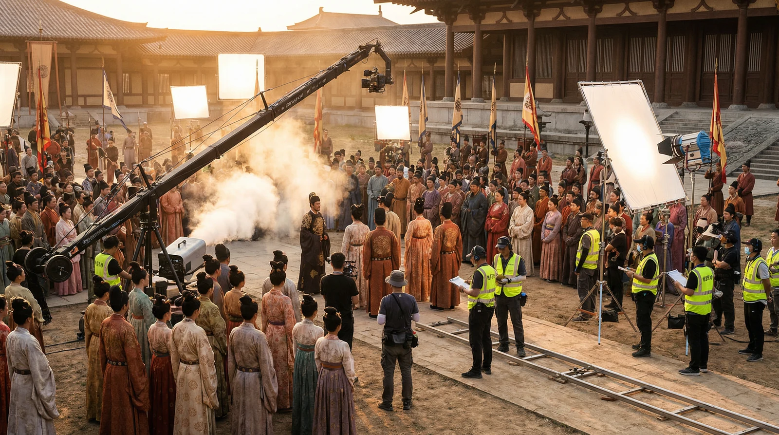 麻豆视频古装大片拍摄现场幕后花絮